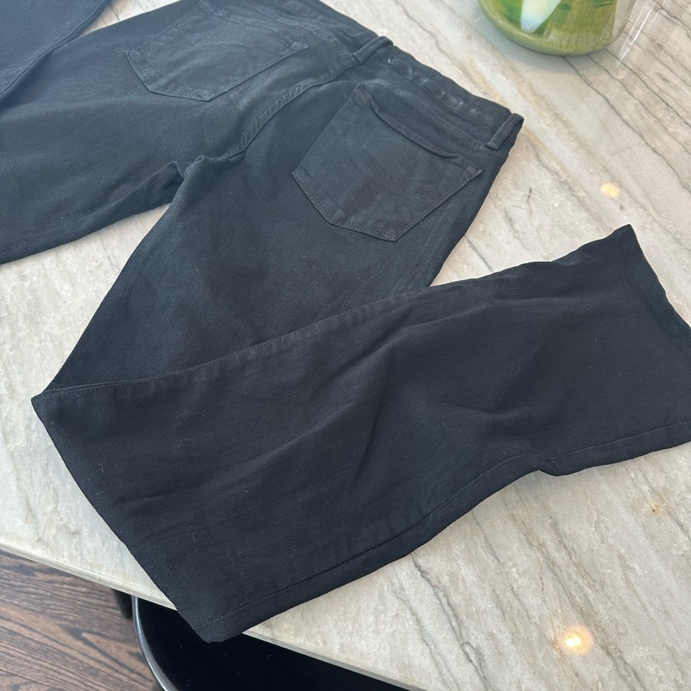 Frame size 27 le mini boot Black Denim Jeans worn once